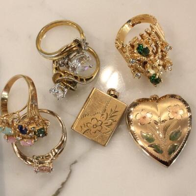 Lot 317 Gold Filled Jewelry 