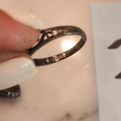 Lot 318 Purple Sterling Silver Jewelry 