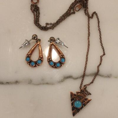 Lot 322 Copper Jewelry 