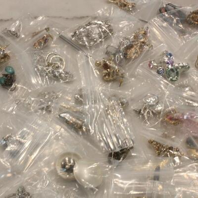 Lot 327 Misc. Bagged Jewelry - Earrings