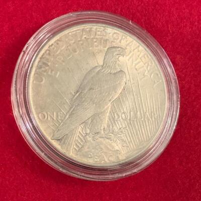    1925 PEACE 90% SILVER DOLLAR