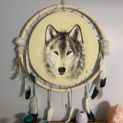 Wolfhead Dreamcatcher