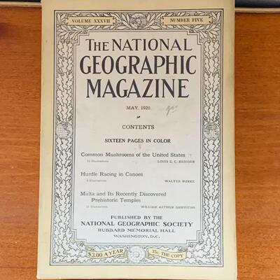 Vintage National Geographic Magazine Collection