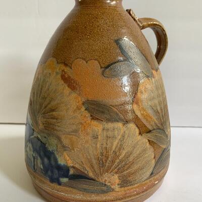 Lot 147: Signed Floral Studio Pottery