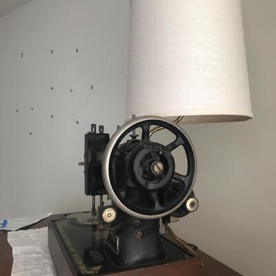 Lot 110: Franklin Sewing Machine Lamp