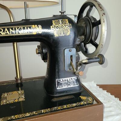 Lot 110: Franklin Sewing Machine Lamp
