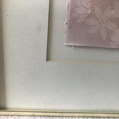 Lot 105:  Original Art: "Oriental Flowers" 
