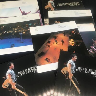 Lot 93: Classic Rock Albums: Bruce Springsteen and More