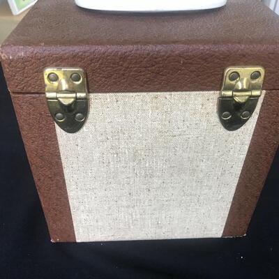 Lot 95: Vintage Record Cases and Records