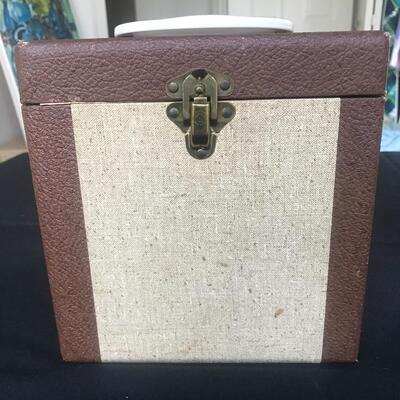 Lot 95: Vintage Record Cases and Records