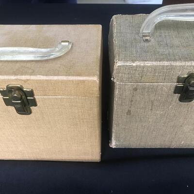 Lot 95: Vintage Record Cases and Records