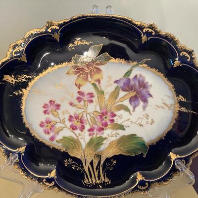 French floral Platter