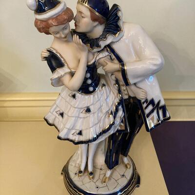 Royal Dux 14" tall Figurines