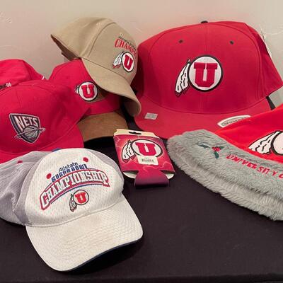 #195 U of U Hats and Shwag !! Large Collection 