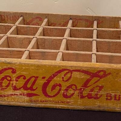 #196  Antique Coke Crate, Real Deal