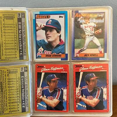 1980s 1990s California Anaheim Angels Stadium Give Away Souvenir Baseball Cards Roster Book