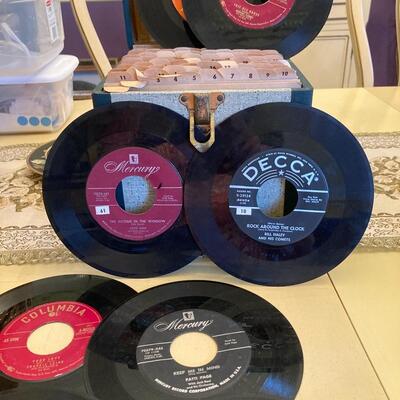 Yankee Clipper Set of 45 rpm records