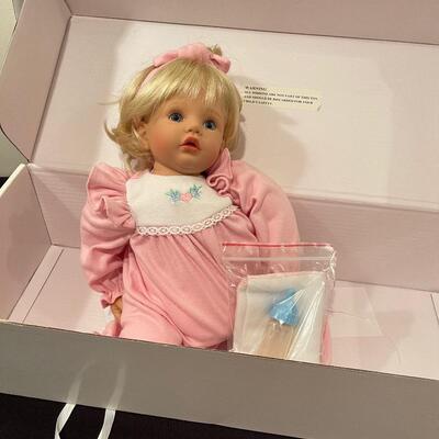 #258 Life Like Infant Doll in original Box 