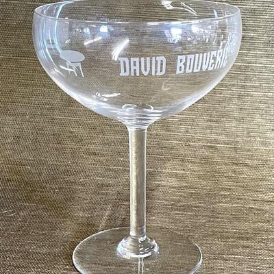 LOT 141 - David Bouverie Champagne Glass 1968
