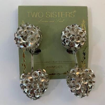 Three Pairs of Vintage Clip On Earrings