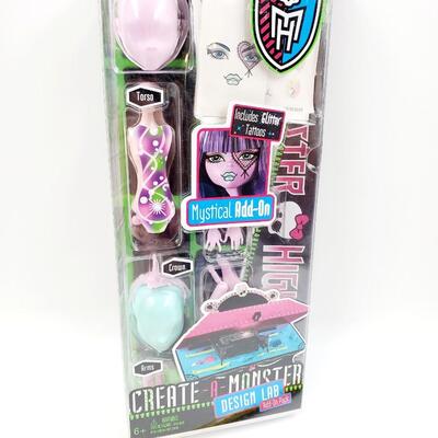 MONSTER HIGH CREATE-A-MONSTER DESIGN LAB ADD ON PACK LOT 2