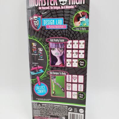 MONSTER HIGH CREATE-A-MONSTER DESIGN LAB ADD ON PACK LOT 2