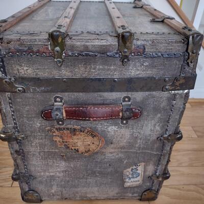 Lot 157: M.S.S. No 11 Unique Antique (1897) Trunk (Must See)