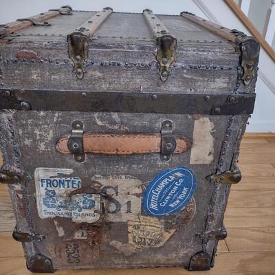 Lot 157: M.S.S. No 11 Unique Antique (1897) Trunk (Must See)