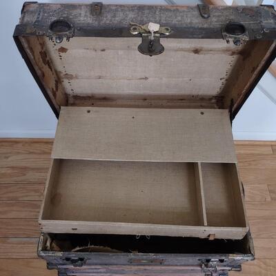 Lot 157: M.S.S. No 11 Unique Antique (1897) Trunk (Must See)