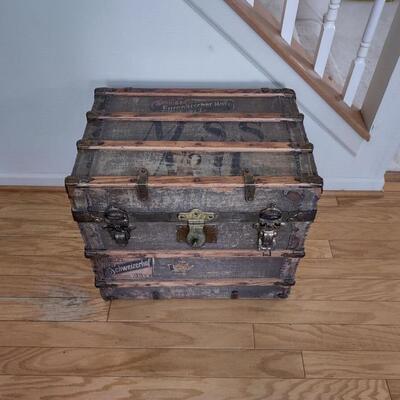 Lot 157: M.S.S. No 11 Unique Antique (1897) Trunk (Must See)