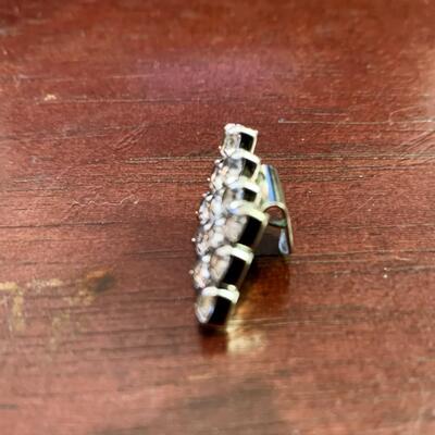 Two Pair of Rhinestone Shoe Clips