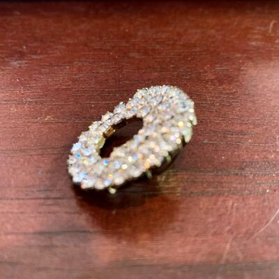 Two Pair of Rhinestone Shoe Clips