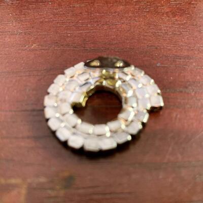 Two Pair of Rhinestone Shoe Clips