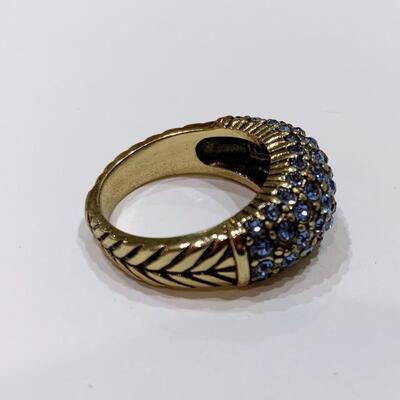 Heidi Daus "Hugs for Heidi" Crystal Ring Size 7