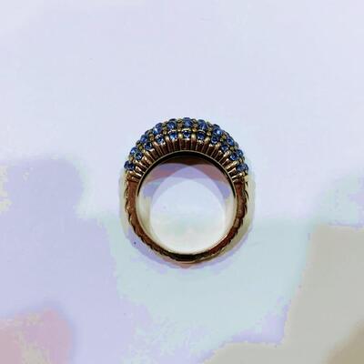 Heidi Daus "Hugs for Heidi" Crystal Ring Size 7