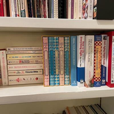Lot 154   Collection of Books on Cooking and Health