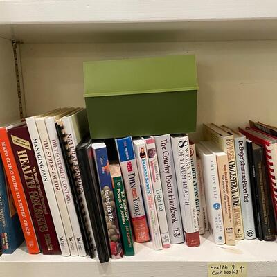 Lot 155  Collection of Books on Cooking and Health