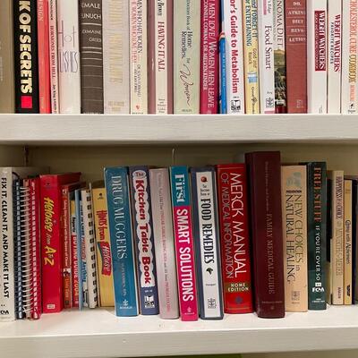 Lot 155  Collection of Books on Cooking and Health