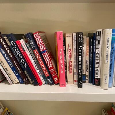 Lot 163  Collection of Books on Business and Finance