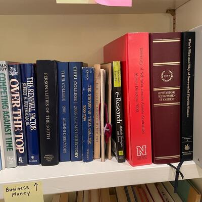 Lot 163  Collection of Books on Business and Finance