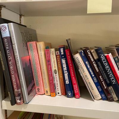 Lot 163  Collection of Books on Business and Finance