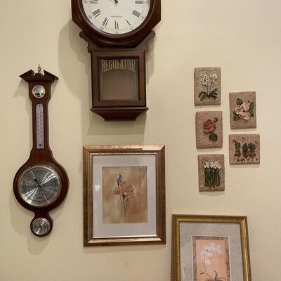 Lot 167  Wall Decor Grouping
