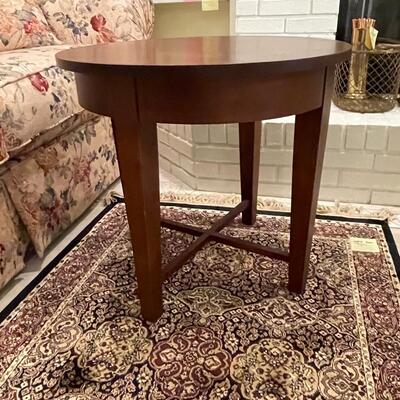 Lot 168  Round End Table