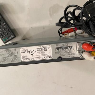 Lot 172  Sony DVD Player