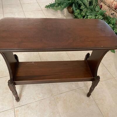 Lot 173  Solid Wood Side Table