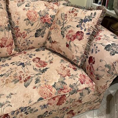 Lot 174  Sofa and Loveseat