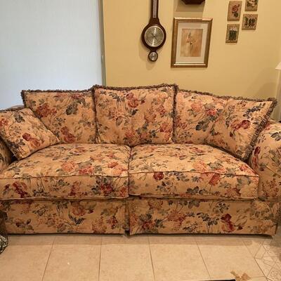 Lot 174  Sofa and Loveseat