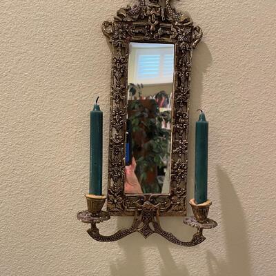 Lot 183  Mirror Sconce