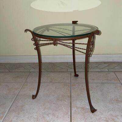 Lot 187  Small Metal Table