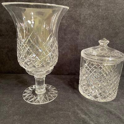 Lot 191  Crystal Items